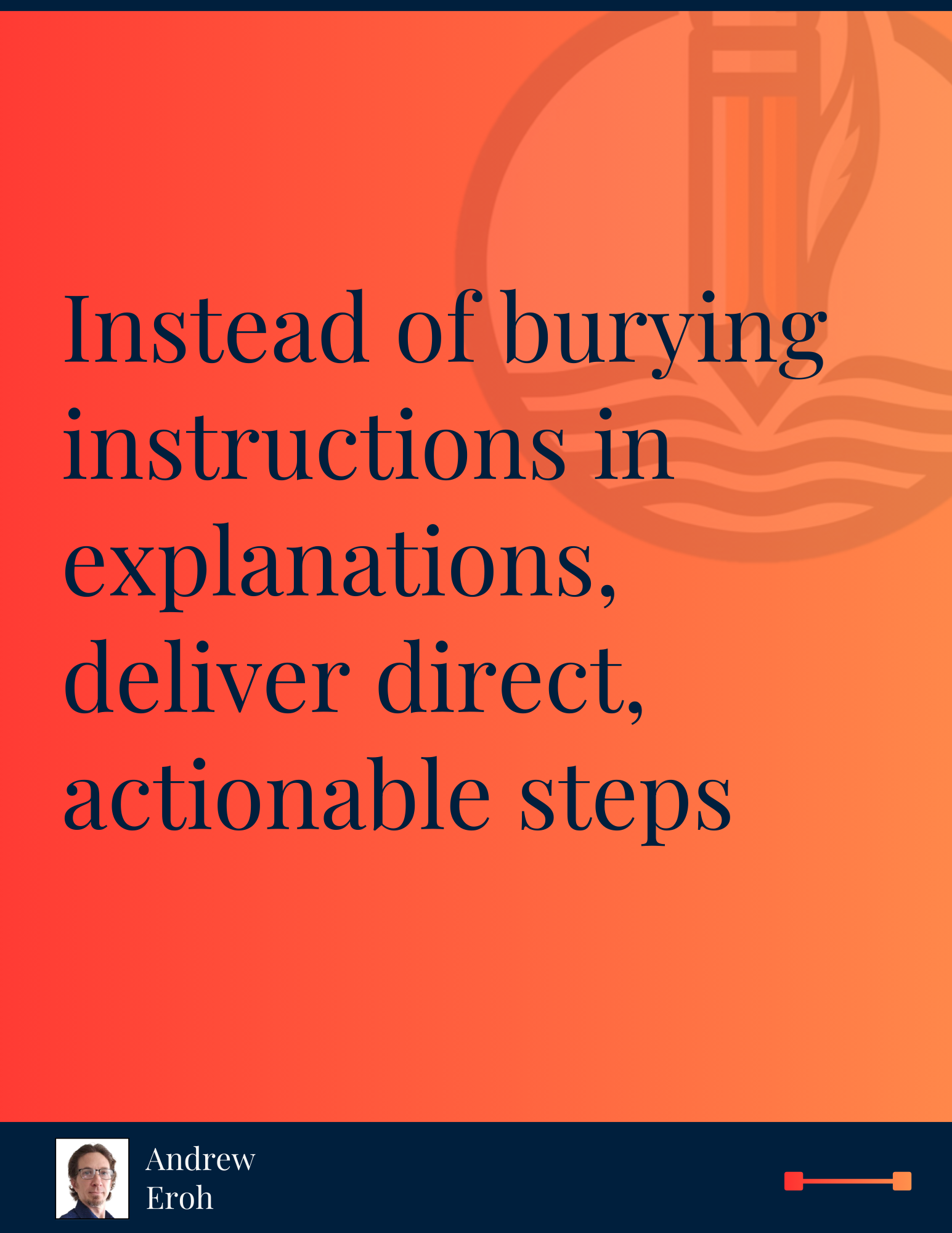 Task-Based Writing: Helping Users Get Things Done