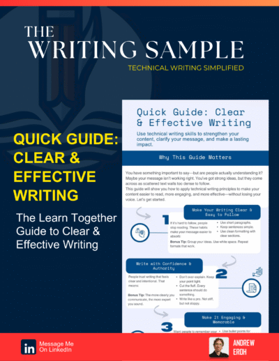Quick Guide: Clear & Effective Writing